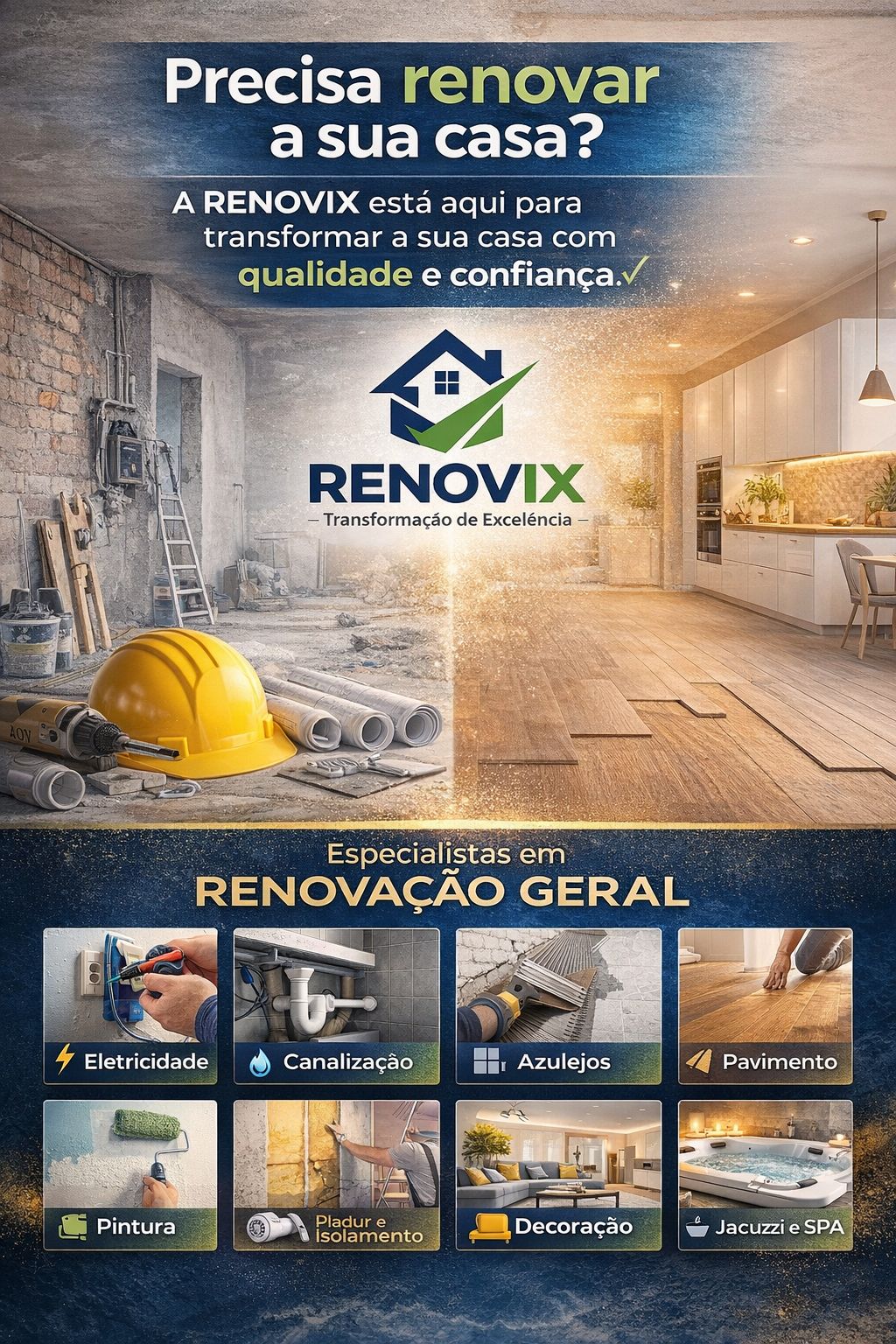 Renovações profissionais em Lisboa - RENOVIX
